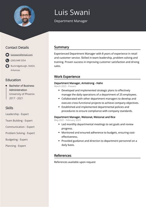 managerial duties for resume|15 Manager Resume Examples (& How to Write Your .